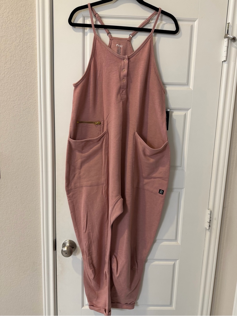 Rags blush (mauve) romper